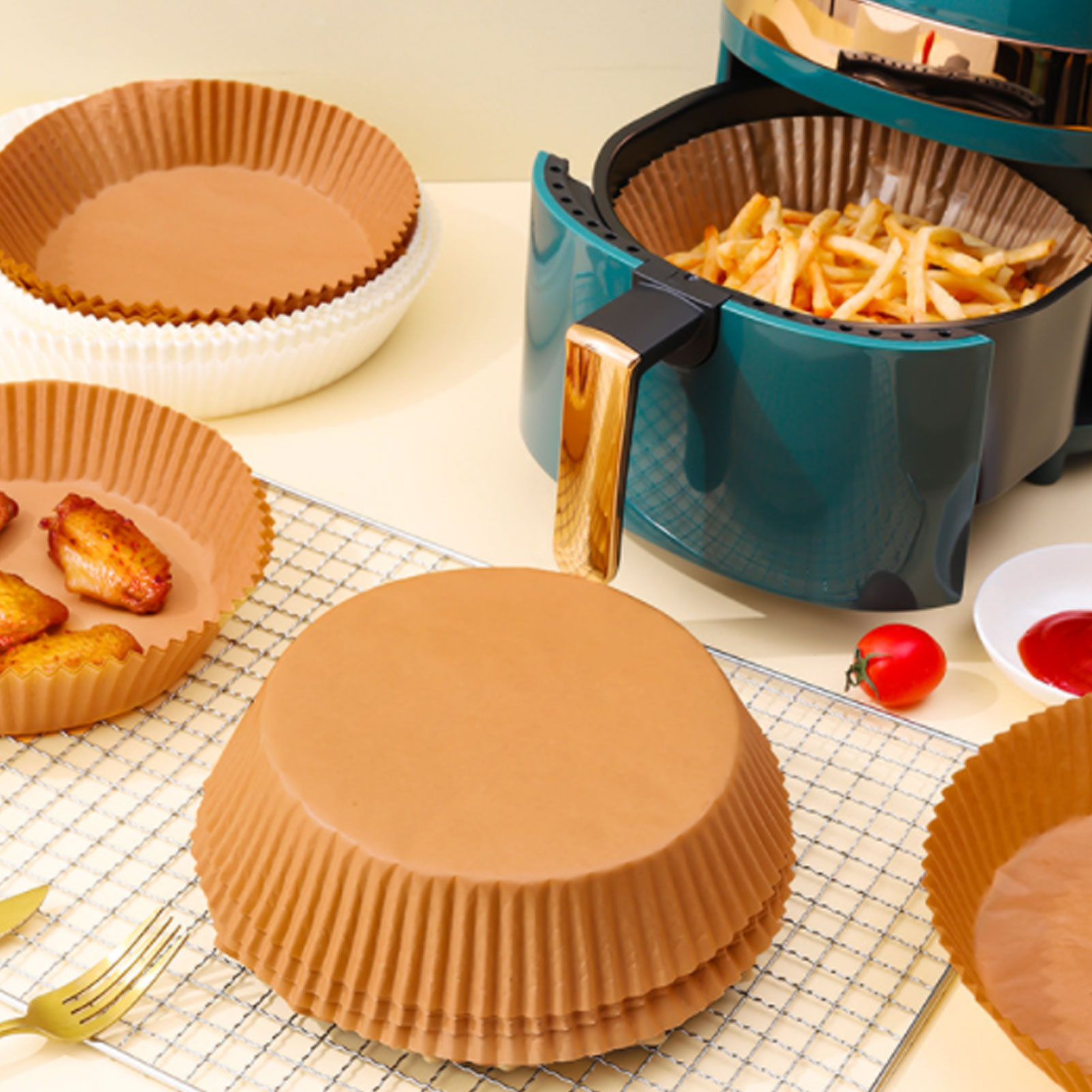 Air fryer liner paper